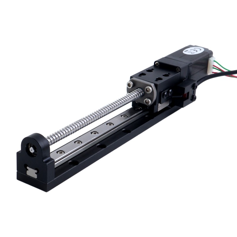 Nema 8 step motor bilyalı vida lineer aktüatör  0.5A Strok 90mm 0.02Nm(2.83oz.in) Kurşun adımı 2mm(0.07874) - LMD8S15BAA05-090 | StepperOnline