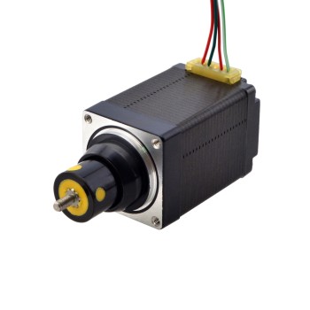 NEMA 11 Captive Acme Lineer Adım Motoru 1.0A 46mm Yığın Vida Bağlantısı 2.54mm (0.1") Hareket 12.7mm