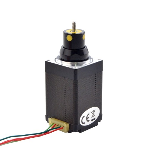 NEMA 11 Captive Acme Lineer Adım Motoru 1.0A 46mm Yığın Vida Bağlantısı 2.54mm (0.1") Hareket 12.7mm
