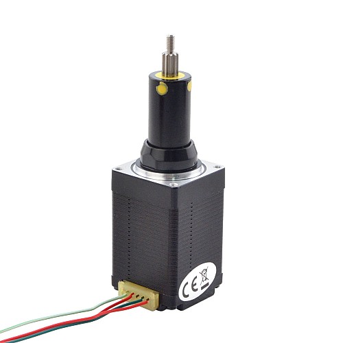 NEMA 11 Captive Acme Lineer Adım Motoru 1.0A 46mm Yığın Vida Bağlantısı 2.54mm (0.1") Hareket 25.4mm NEMA 11 Captive Acme Lineer Adım Motoru 1.0A 46mm Yığın Vida Bağlantısı 2.54mm (0.1") Hareket 25.4mm