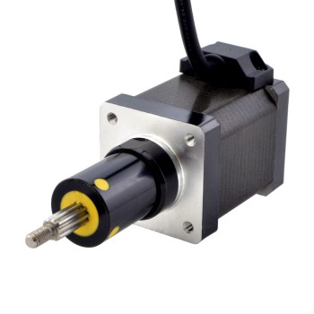NEMA 14 Captive Acme Lineer Adım Motoru 1,5A 47mm Yığın Vida Bağlantısı 2,54mm (0,1") Hareket 25,4mm