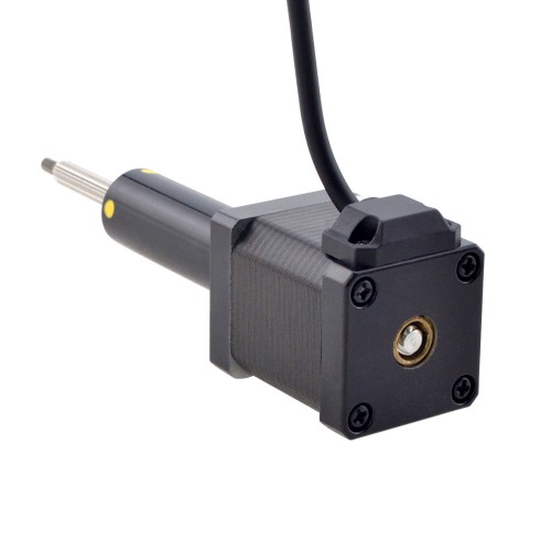 NEMA 14 Captive Acme Lineer Adım Motoru 1,5A 47mm Yığın Vidalı Uç 6,35mm (0,25") Hareket 50,8mm