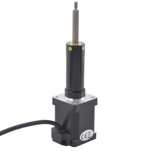 NEMA 14 Captive Acme Lineer Adım Motoru 1,5A 47mm Yığın Vidalı Uç 6,35mm (0,25") Hareket 50,8mm