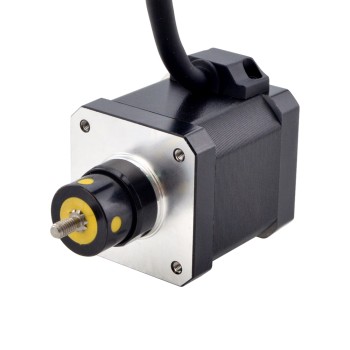 NEMA 17 Captive Acme Lineer Adım Motoru 2,5A 48mm Yığın Vidalı Uç 2,54mm (0,1") Hareket 12,7mm