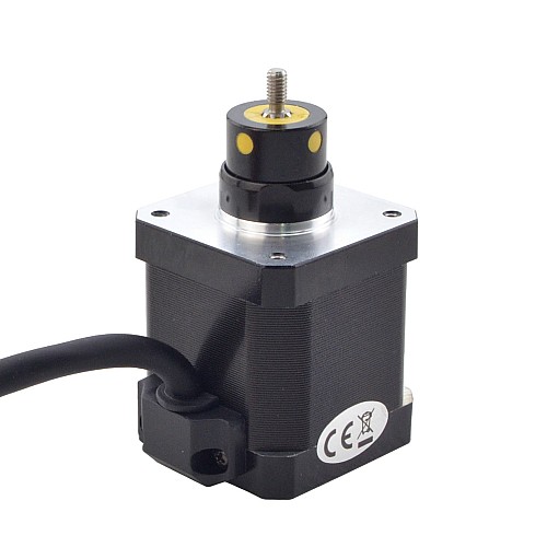 NEMA 17 Captive Acme Lineer Adım Motoru 2,5A 48mm Yığın Vidalı Uç 2,54mm (0,1") Hareket 12,7mm NEMA 17 Captive Acme Lineer Adım Motoru 2,5A 48mm Yığın Vidalı Uç 2,54mm (0,1") Hareket 12,7mm