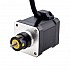 NEMA 17 Captive Acme Lineer Adım Motoru 2,5A 48mm Yığın Vidalı Uç 2,54mm (0,1") Hareket 12,7mm