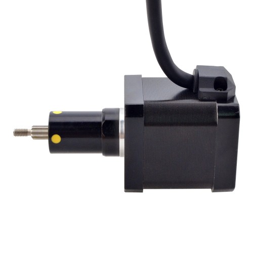 NEMA 17 Captive Acme Lineer Adım Motoru 2.5A 48mm Yığın Vidalı Uç 2.54mm (0.1") Hareket 25.4mm