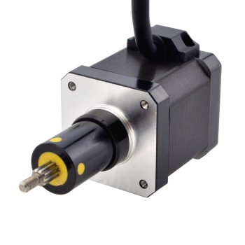 NEMA 17 Captive Acme Lineer Adım Motoru 2.5A 48mm Yığın Vidalı Uç 2.54mm (0.1") Hareket 25.4mm