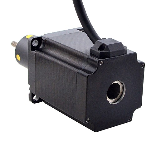 NEMA 23 Captive Acme Lineer Adım Motoru 4.0A 75mm Yığın Vidalı Uç 2.54mm (0.1") Hareket 31.8mm