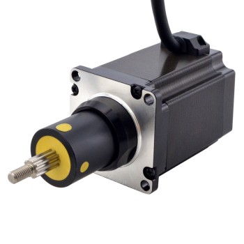 NEMA 23 Captive Acme Lineer Adım Motoru 4.0A 75mm Yığın Vidalı Uç 2.54mm (0.1") Hareket 31.8mm