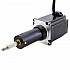 NEMA 23 Captive Acme Lineer Adım Motoru 4.0A 75mm Yığın Vidalı Uç 5.08mm (0.2") Hareket 63.5mm