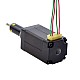NEMA 8 Captive Acme Lineer Adım Motoru 0,5A 38,2 mm Yığın Vidalı Uç 2 mm (0,07874") Hareket 19,1 mm