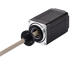 Nema 11 Harici 51mm Yığın 0.67A Kablo 0.635mm(0.025") Uzunluk 100mm