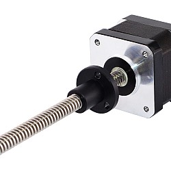 Nema 17 Harici 34mm Yığın 0,4A Kablo 2mm(0,07874") Uzunluk 100mm