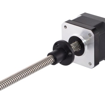 Nema 17 Harici 34mm Yığın 0,4A Kablo 8mm (0,31496") Uzunluk 150mm