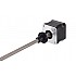 Nema 17 Harici 34mm Yığın 0,4A Kablo 8mm (0,31496") Uzunluk 200mm