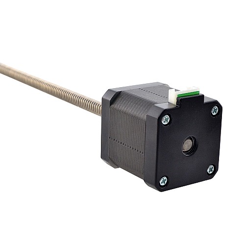 Nema 17 Harici Acme Lineer Adım Motoru 1.68A 48mm Yığın Vidalı Uç 8mm (0.31496") Uç Uzunluğu 300mm Nema 17 Harici Acme Lineer Adım Motoru 1.68A 48mm Yığın Vidalı Uç 8mm (0.31496") Uç Uzunluğu 300mm