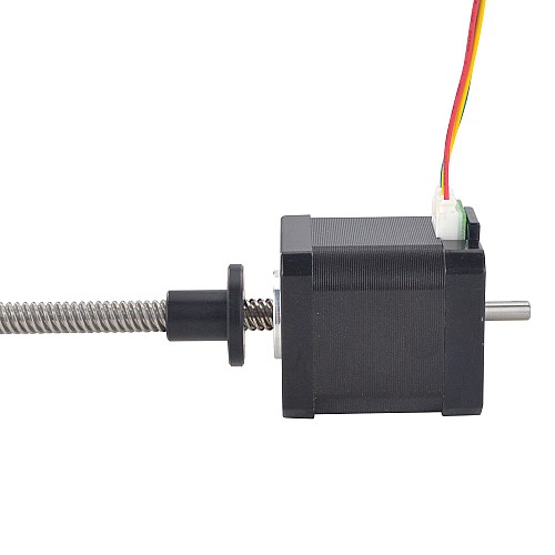 Nema 17 Çift Şaftlı Harici 48mm Yığın 1.68A Kablo 8mm (0.31496") Uzunluk 200mm Arka Şaft Uzunluğu 13mm Nema 17 Çift Şaftlı Harici 48mm Yığın 1.68A Kablo 8mm (0.31496") Uzunluk 200mm Arka Şaft Uzunluğu 13mm