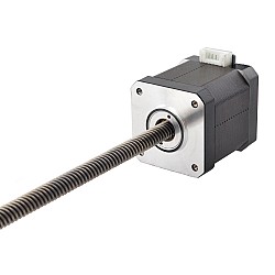 Nema 17 48 mm'lik 1,68 A'lık 8 mm (0,31496") Uzunlukta 300 mm'lik Sabit Olmayan Yığın