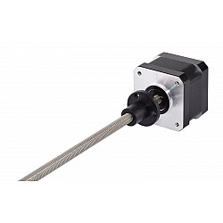 Nema 17 Harici 26Ncm(36,82oz.in) 34mm Yığın 0,4A Kablo 2mm(0,07874") Uzunluk 150mm