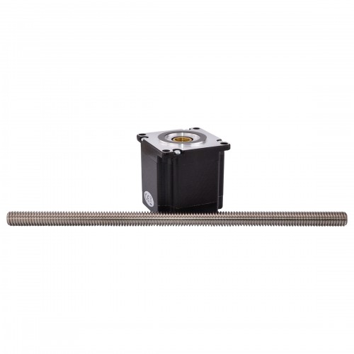 Nema 23 56 mm'lik 2A Uçlu, 2 mm (0,07874") Uzunluk 150 mm'lik Tutturulmamış