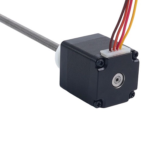 Nema 11 Harici 34mm Yığın 0,75A Kablo 0,635mm (0,025") Uzunluk 100mm - 11E13S0754ED4-100RS | StepperOnline Nema 11 Harici 34mm Yığın 0,75A Kablo 0,635mm (0,025") Uzunluk 100mm - 11E13S0754ED4-100RS | StepperOnline