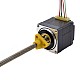 NEMA 11 Harici Acme Lineer Adım Motoru 1.0A 32.2mm Yığın Vida Bağlantısı 2.54mm (0.1") Bağlantı Uzunluğu 150mm