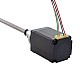 NEMA 11 Harici Bilyalı Vidalı Lineer Adım Motoru 1.0A 46mm Yığın Vidası Girişi 2mm (0.07874") Giriş Uzunluğu 150mm