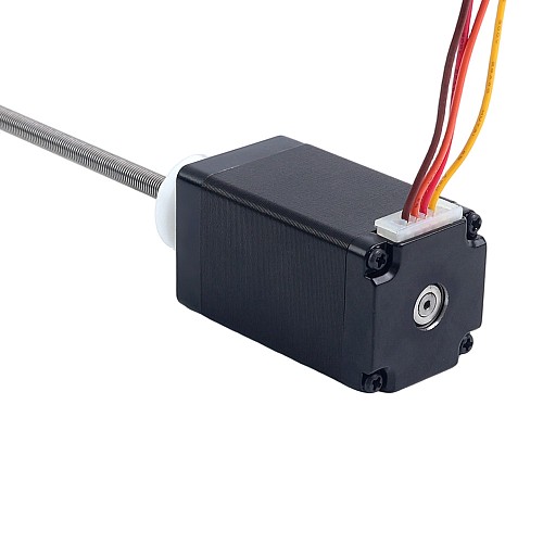 Nema 11 Harici 51mm Yığın 0.67A Kablo 0.635mm(0.025") Uzunluk 100mm - 11E20S0674ED4-100RS | StepperOnline