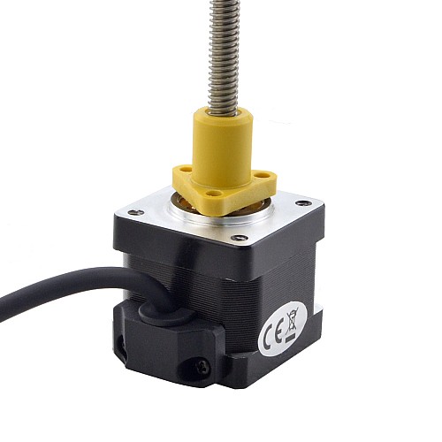 NEMA 14 Harici Acme Lineer Adım Motoru 1.5A 34mm Yığın Vida Bağlantısı 2.54mm (0.1") Bağlantı Uzunluğu 150mm NEMA 14 Harici Acme Lineer Adım Motoru 1.5A 34mm Yığın Vida Bağlantısı 2.54mm (0.1") Bağlantı Uzunluğu 150mm