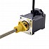 NEMA 14 Harici Acme Lineer Adım Motoru 1.5A 47mm Yığın Vida Bağlantısı 6.35mm (0.25") Bağlantı Uzunluğu 150mm