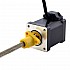 CN Satışta - NEMA 14 Harici Acme Lineer Adım Motoru 1.5A 47mm Yığın Vidalı Kablo 12.7mm (0.5") Kablo Uzunluğu 150mm