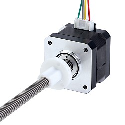 Nema 17 Harici 34mm Yığın 0,4A Kablo 8mm (0,31496") Uzunluk 150mm