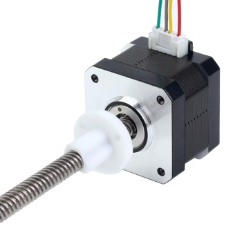 Nema 17 Harici 34mm Yığın 0,4A Kablo 8mm (0,31496") Uzunluk 200mm