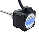 NEMA 17 Harici Bilyalı Vidalı Lineer Adım Motoru 1,5A 34mm Yığın Vidası Girişi 2mm (0,07874") Giriş Uzunluğu 150mm