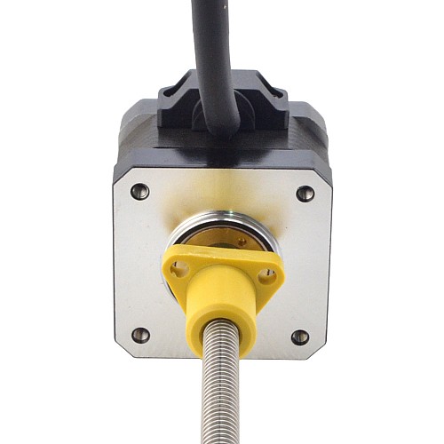 NEMA 17 Harici Acme Lineer Adım Motoru 1.5A 34mm Yığın Vida Bağlantısı 1.27mm (0.05") Bağlantı Uzunluğu 150mm