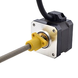 NEMA 17 Harici Acme Lineer Adım Motoru 1.5A 34mm Yığın Vida Bağlantısı 1.27mm (0.05") Bağlantı Uzunluğu 150mm