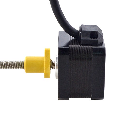 NEMA 17 Harici Acme Lineer Adım Motoru 1.5A 34mm Yığın Vida Bağlantısı 2.54mm (0.1") Bağlantı Uzunluğu 150mm