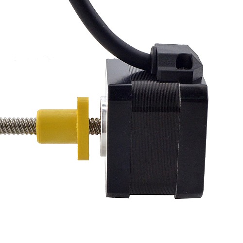NEMA 17 Harici Acme Lineer Adım Motoru 1.5A 34mm Yığın Vida Bağlantısı 6.35mm (0.25") Bağlantı Uzunluğu 150mm