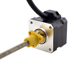 NEMA 17 Harici Acme Lineer Adım Motoru 1.5A 34mm Yığın Vida Bağlantısı 6.35mm (0.25") Bağlantı Uzunluğu 150mm