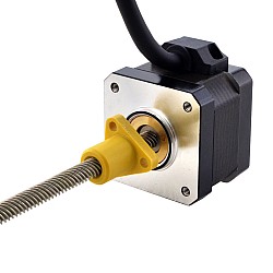 NEMA 17 Harici Acme Lineer Adım Motoru 1.5A 34mm Yığın Vida Bağlantısı 12.7mm (0.5") Bağlantı Uzunluğu 150mm