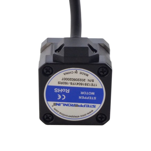 NEMA 17 Harici Acme Lineer Adım Motoru 1,5A 34mm Yığın Vida Bağlantısı 25,4mm (1") Bağlantı Uzunluğu 150mm