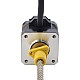 NEMA 17 Harici Acme Lineer Adım Motoru 1,5A 34mm Yığın Vida Bağlantısı 25,4mm (1") Bağlantı Uzunluğu 150mm