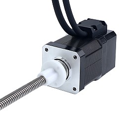 Nema 17 Harici Acme Linear Step Motor 1,68A 48mm Yığın Vida Adımı 8mm(0,31496") Optik Artımlı Kodlayıcı 1000PPR
