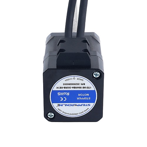 Nema 17 Harici Acme Linear Step Motor 1,68A 48mm Yığın Vida Adımı 8mm(0,31496") Optik Artımlı Kodlayıcı 1000PPR - 17E19S1684MB4-300RS-OE1K | StepperOnline