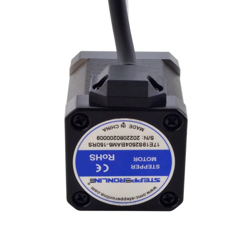 NEMA 17 Harici Bilyalı Vidalı Lineer Adım Motoru 2.5A 48mm Yığın Vidası Girişi 2mm (0.07874") Giriş Uzunluğu 150mm