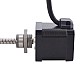 NEMA 17 Harici Bilyalı Vidalı Lineer Adım Motoru 2.5A 48mm Yığın Vidası Girişi 8mm (0.3150") Giriş Uzunluğu 150mm