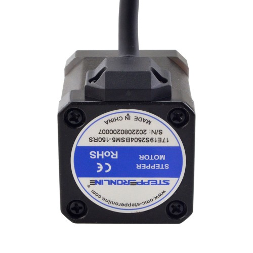 NEMA 17 Harici Bilyalı Vidalı Lineer Adım Motoru 2.5A 48mm Yığın Vidası Girişi 1mm (0.03937") Giriş Uzunluğu 150mm