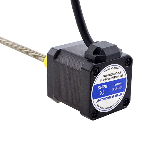 NEMA 17 Harici Acme Lineer Adım Motoru 2.5A 48mm Yığın Vida Bağlantısı 1.27mm (0.05") Bağlantı Uzunluğu 150mm NEMA 17 Harici Acme Lineer Adım Motoru 2.5A 48mm Yığın Vida Bağlantısı 1.27mm (0.05") Bağlantı Uzunluğu 150mm