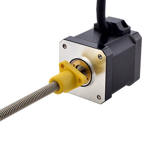 NEMA 17 Harici Acme Lineer Adım Motoru 2.5A 48mm Yığın Vida Bağlantısı 1.27mm (0.05") Bağlantı Uzunluğu 150mm NEMA 17 Harici Acme Lineer Adım Motoru 2.5A 48mm Yığın Vida Bağlantısı 1.27mm (0.05") Bağlantı Uzunluğu 150mm